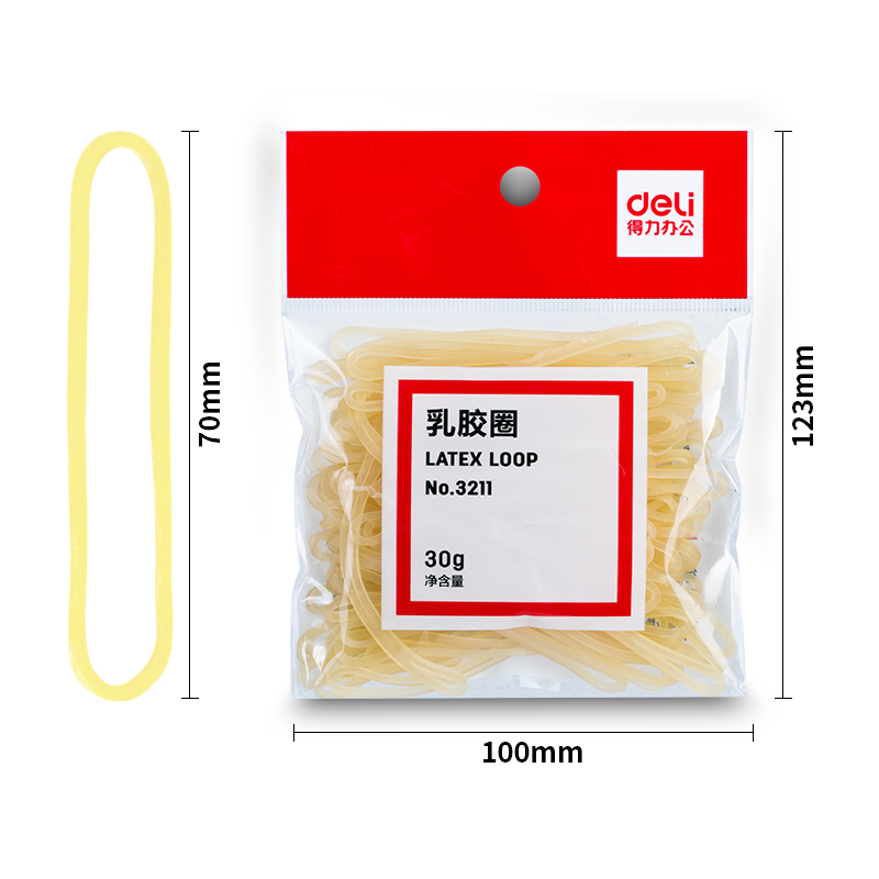 大众娱乐3211乳胶圈(微黄)(30g/包)