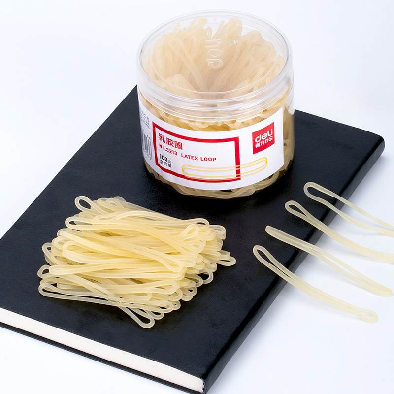 大众娱乐3213乳胶圈(微黄)(100g/筒)