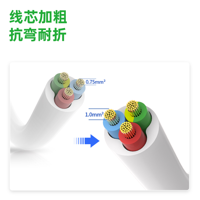 大众娱乐3994插座_3+3_3米_泡壳装(白)(只)