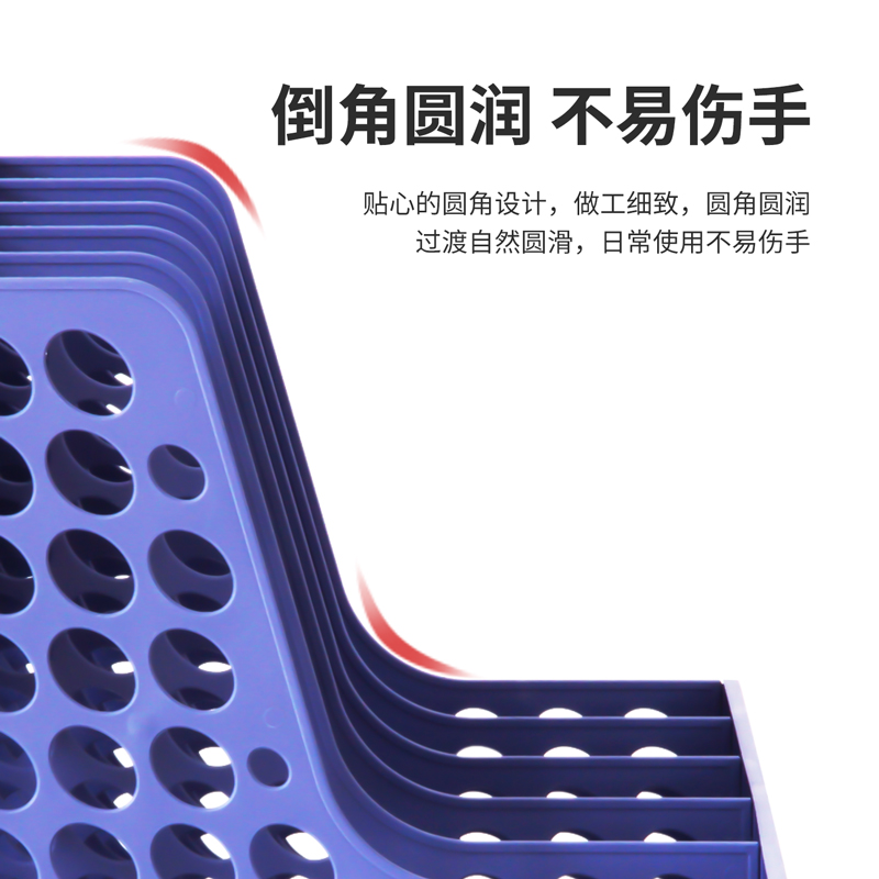 大众娱乐9837五联文件框(灰)(只)