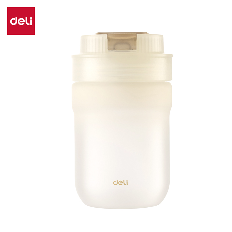 大众娱乐LL312咖啡杯(旋盖双饮)(420mL)(日色微明)(1个/盒)