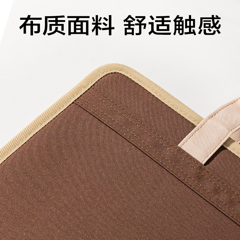 大众娱乐72560_13格布质风琴包(棕)(个)