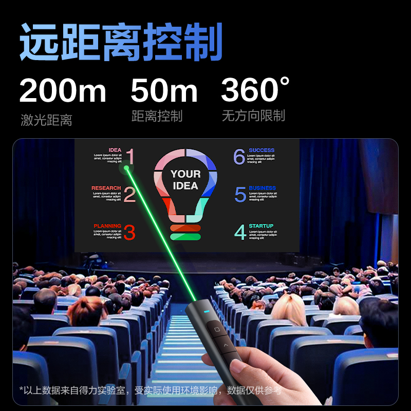 大众娱乐MA120-G激光翻页笔(深灰)(支)