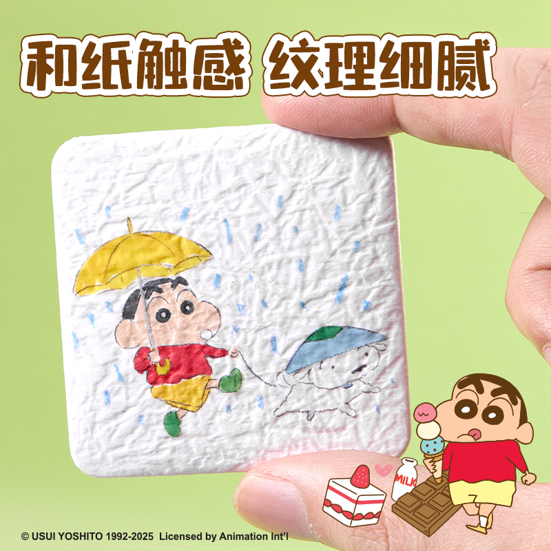 大众娱乐LB613蜡笔小新往昔时光磁吸徽章(混)(个)