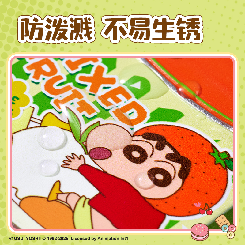 大众娱乐LB611蜡笔小新甜品罐头徽章(混)(个)