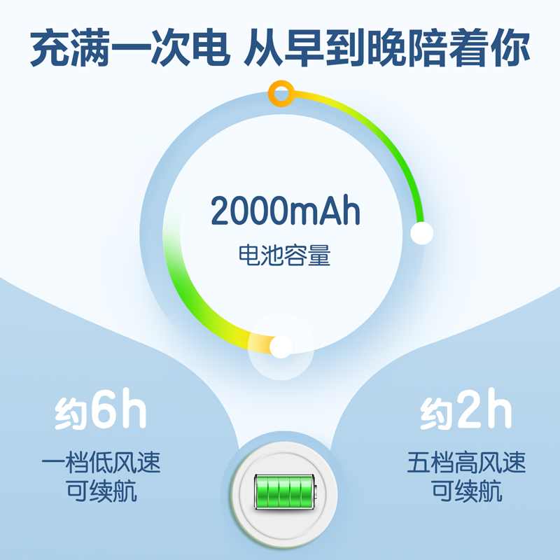 大众娱乐LK105-手持冰敷电扇(白)(台)