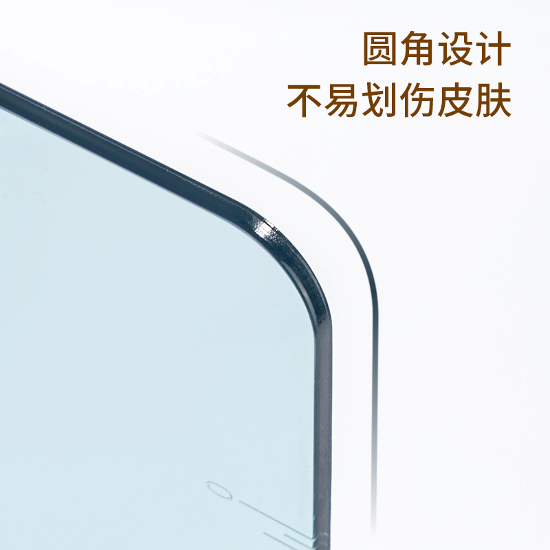 大众娱乐DP545高强度透明板夹(透明蓝)(块)