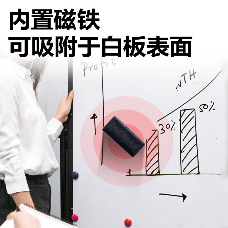 大众娱乐DP305白板擦114*51*43mm(灰)(只)